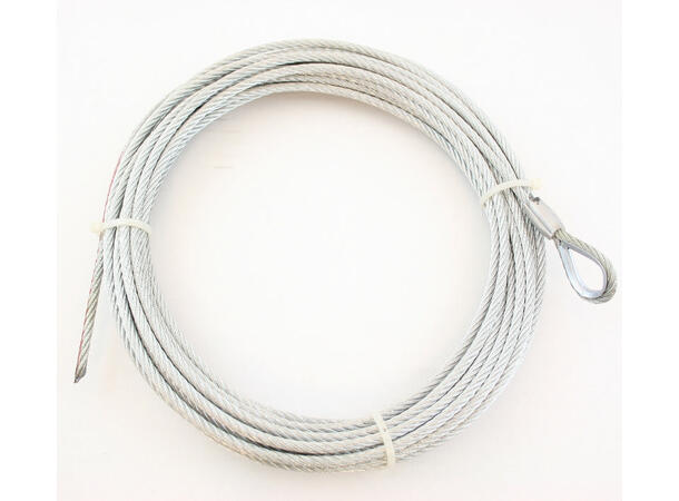 Vinsj-wire Stålkveil på 15,2m, ø4,8mm